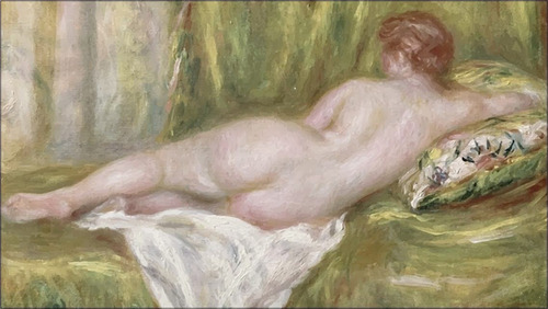 Cuadros Renoir Clásicos Desnudos Mujeres 60x90