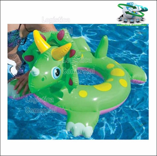 Imagen 2 de 9 de Anillo Aro Flotador Inflable Para Niños Animales 58221 Intex