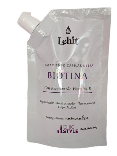 Tratamiento Biotina Lehit 90g - g a $100
