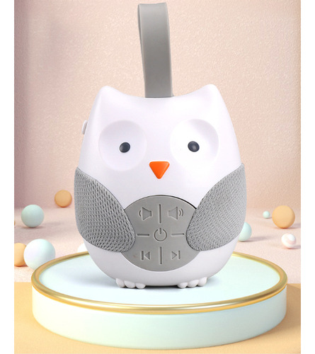 White Noise Apparatus Baby Talking Doll Toys Owl Puzzle Bell