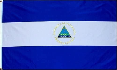Bandera De Nicaragua 90 Cm X 60 Cm