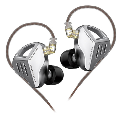 Kz Zvx Dynamic Driver Hifi En Los Auriculares, Cable Desmont