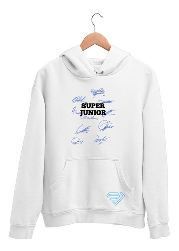 Sudadera Hoodie Super Junior Firmas Niños / Mujer/ Hombre