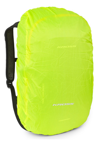 Mochila Kross Crafter Negro Diseño De La Tela Lisa