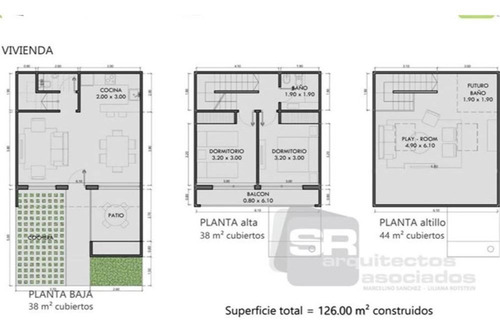 Duplex Tipo Casa 4 Amb. C/pileta Los Robles Pilar