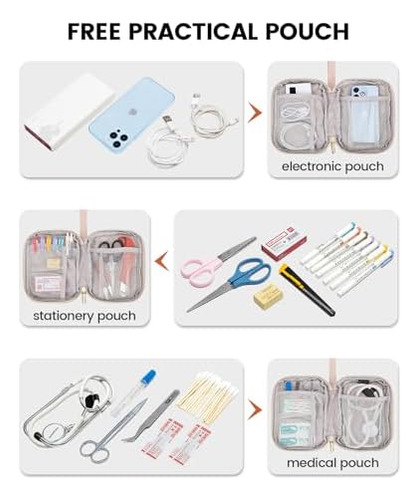 Mochila Para Computadora Portátil Para Mujer, 15.6 Pulgadas,