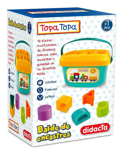 Balde De Encastres Topa Topa Didacta Universo Binario