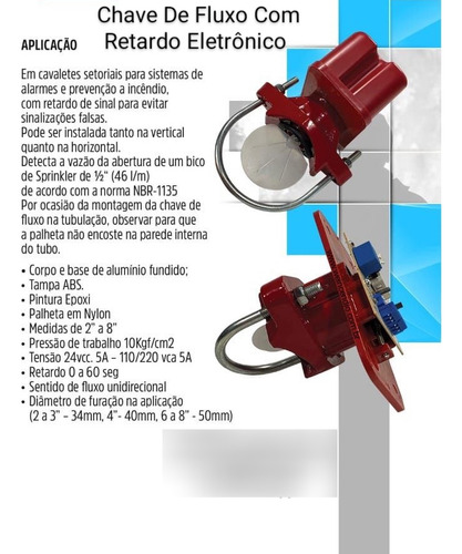 Kit 5 Chave De Fluxo 2.1/2