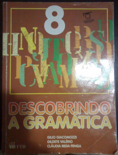 Descobrindo A Gramatica 8 Ano Livro Do Professor