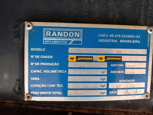 Imagem 15 de 15 de Carreta Randon Baú Furgao Bitrem 9 Eixos Com Deslizante 2012
