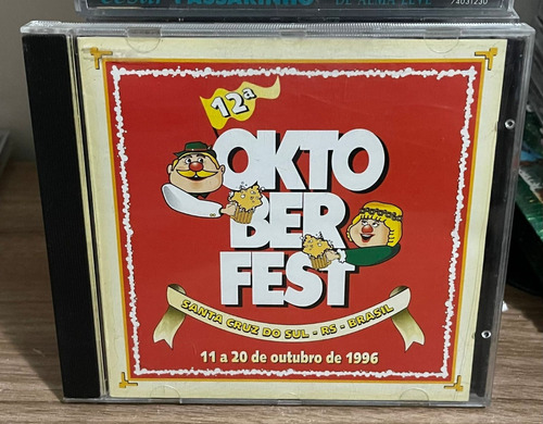 Cd - Oktoberfest - 12ª Edição - Santa Cruz Do Sul