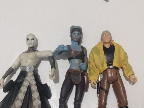 Assaj Ventress Ayla Secura Luke Skywalker Loose Incompletos