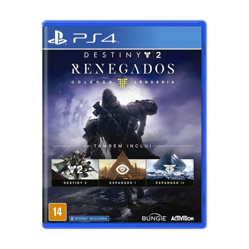 Jogo Mídia Física Destiny 2 Renegados Coleção Lendária Ps4