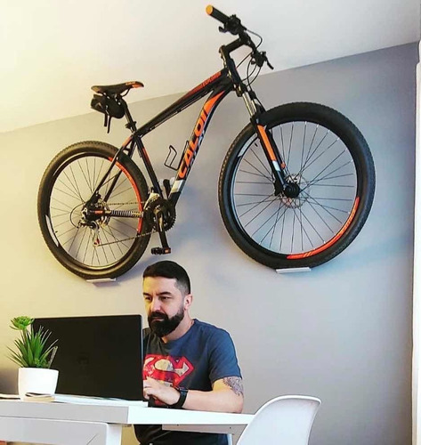 Imagem 10 de 10 de Suporte De Parede P/ Pendurar Bicicleta Bikes Mtb Speed Bmx