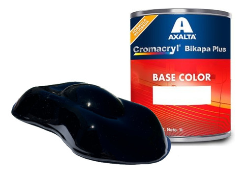 Axalta Bicapa Base Color Negro Intenso Piano 1 Lt Premium