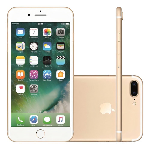 iPhone 7 Plus 32 GB dourado - Excelente (Recondicionado)