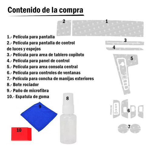 , Sj Protector Interior For Mg One 2024 Kit Ppf