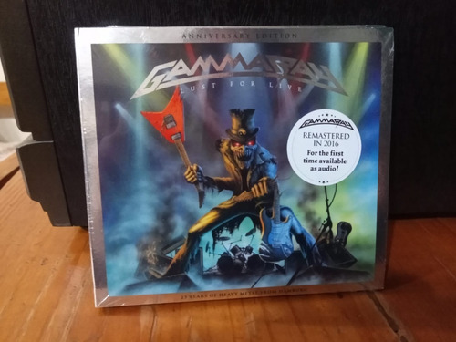 Edição de aniversário de Gamma Ray Lust For Love Cd Usa