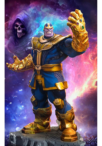 Figura Escala 1/10 Thanos Guantelete Del Infinito 90623