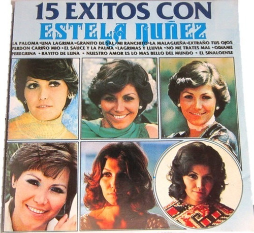 Estela Nuñez _ 15 Exitos Con Estela Nuñez (cd, Compilation)