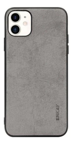 Carcasa Premium Color Gris Para iPhone 11