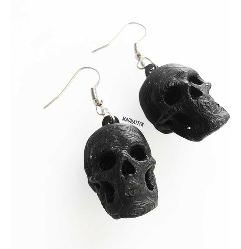 Aros Craneo Calavera Skull Por Menor Y Por Mayor Rock Goth