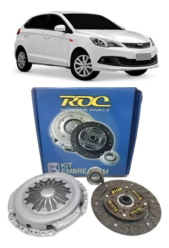 Kit Embreagem Para Chery Celer 1.5 16v 2012 A 2017