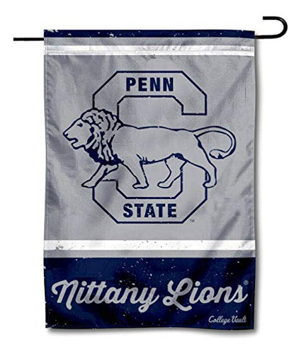 Bandera De Jardín Vintage Retro De Penn State Nittany ...