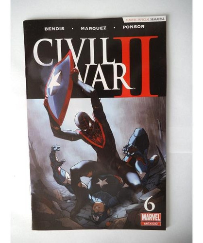 Civil War 2 Tomo 6 Televisa