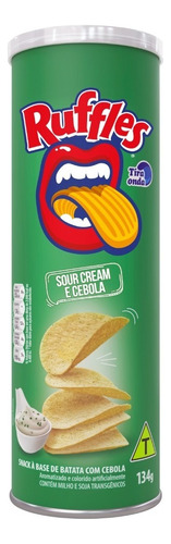 Batata sour cream e cebola Ruffles 134g