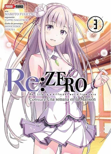 Panini Arg - Re: Zero ( Chapter Two ) #3  Nuevo !!