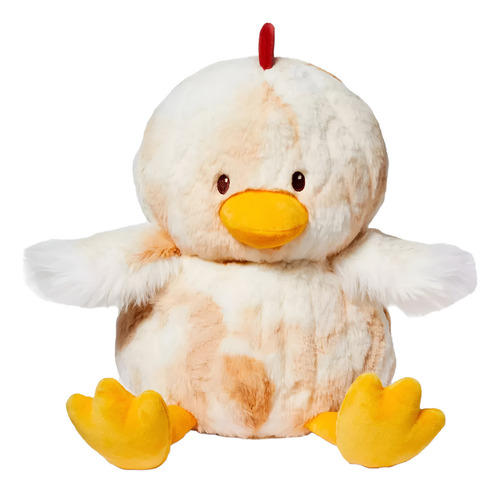 Gigglescape Pollito De Peluche Chicken Stuffed Animal / C Color Crema Y Amarillo