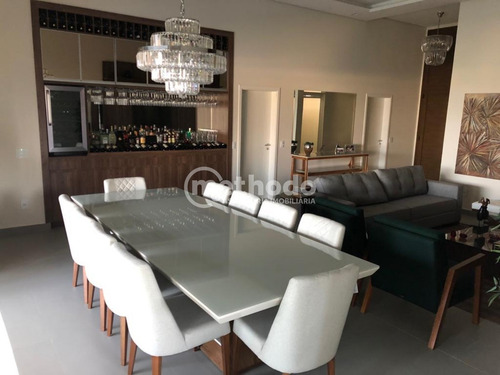 Tamboré - Jaguariúna. Casa Novinha, Térrea Com 233 M² De Construção, Condomínio De Alto Padrão, Com Toda Comodidade - Ca00861 - 68211041