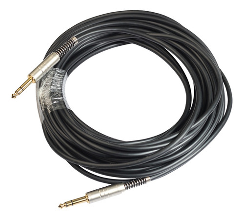 Imagem 5 de 11 de Guitarra Estéreo Linha De Cabo De Áudio Fio 15 M (49,21 Pés)
