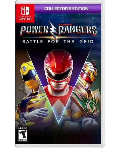 Nintendo Switch Power Rangers Juego Fisico Nuevo Y Sellado