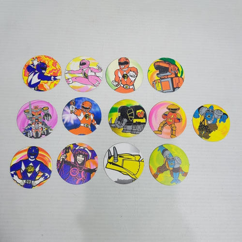 Power Ranger Tazos Pepsico Cromy Lote X 13 Mag 61458