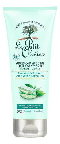 Acondicionador Cabello Aloe Vera Y Té Verde 200ml Le Petit O