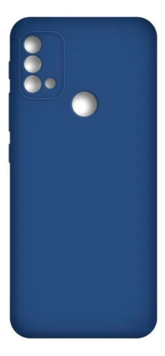 Funda Case Para Motorola E30 Soft Feeling Antishock Azul