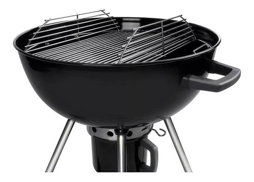 Imagen 7 de 10 de Parrilla A Carbón Napoleon Nk22 Charcoal Kettle Negra Nueva