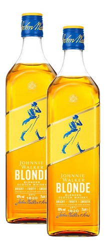 Kit 2 Whisky Johnnie Walker Blonde 750ml
