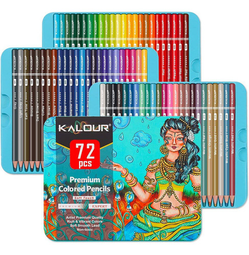 Lápices De Colores De Alta Calidad J - Unidad A $36