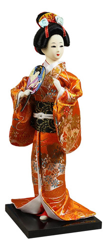 Figura Coleccionable De Geisha Japonesa, Decoración De 9