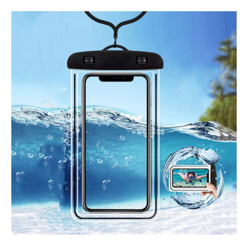 Funda impermeable Funda universal impermeable para teléfono celular - Color blanco