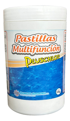 Pastillas De Cloro Multifunción 1 Kg Pluschlor