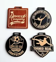 Comprar Medallas Deportivas Personalizadas Fibro Laminado Pack X50