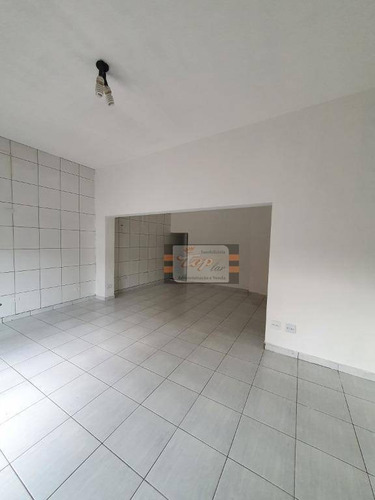 Salão Para Alugar, 40 M² Por R$ 2.800/mês - Vila Bonilha - São Paulo/sp - Sl0107