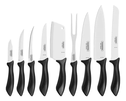 Set Cuchillos De Cocina De Acero Inox 