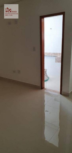 Imagem 12 de 18 de Campestre - Aptº S/ Condomínio - Elevador - 64m² A.u. - 2 Dormt. ( 1 Suíte ) - Ap3130