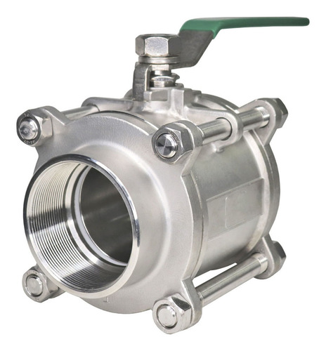 Valvula Esfera Tripartida Cf8 (inox) 4 | Lpx