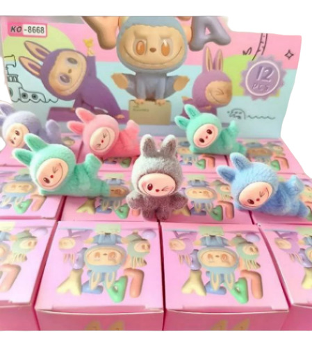 Labubu Mini Lazy Yoga